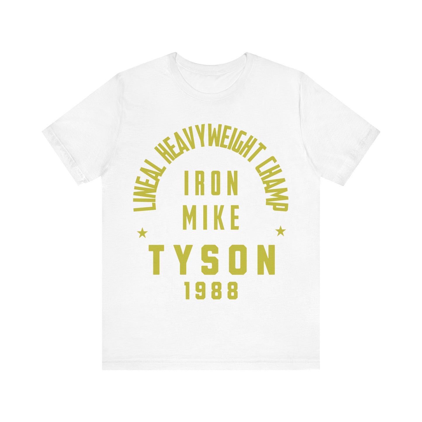 IRON MIKE Lineal Heavyweight Champion Unisex Jersey Short Sleeve Tee