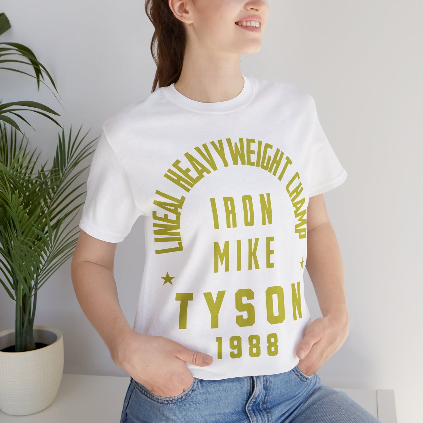 IRON MIKE Lineal Heavyweight Champion Unisex Jersey Short Sleeve Tee