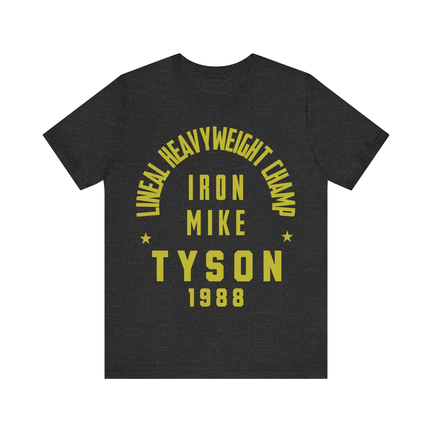 IRON MIKE Lineal Heavyweight Champion Unisex Jersey Short Sleeve Tee