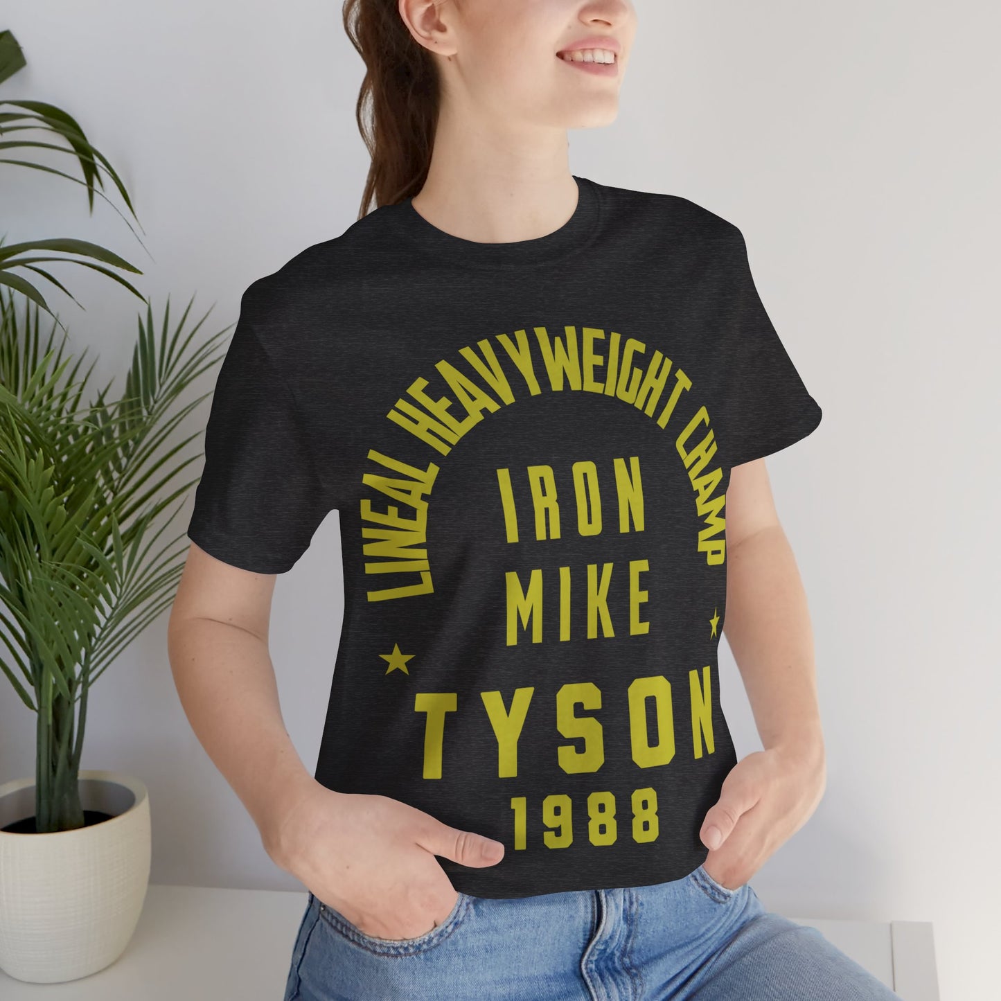 IRON MIKE Lineal Heavyweight Champion Unisex Jersey Short Sleeve Tee