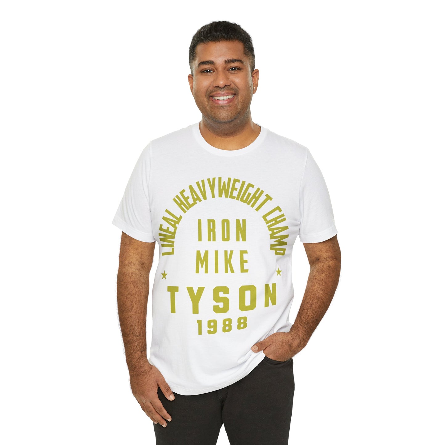 IRON MIKE Lineal Heavyweight Champion Unisex Jersey Short Sleeve Tee