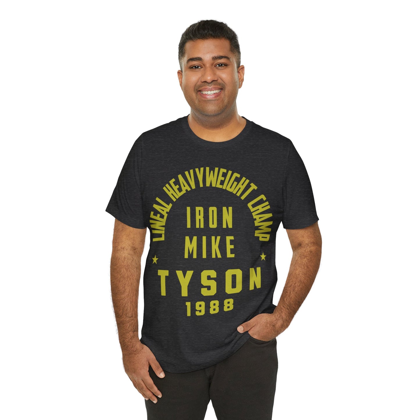 IRON MIKE Lineal Heavyweight Champion Unisex Jersey Short Sleeve Tee