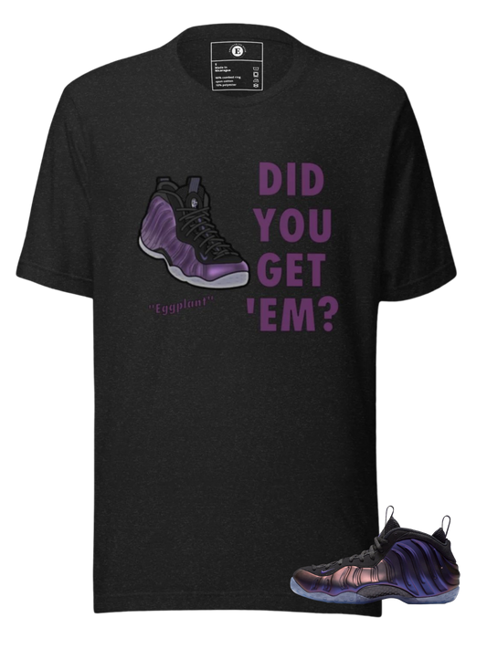 Foamposite EGGLPLANT T-SHIRT