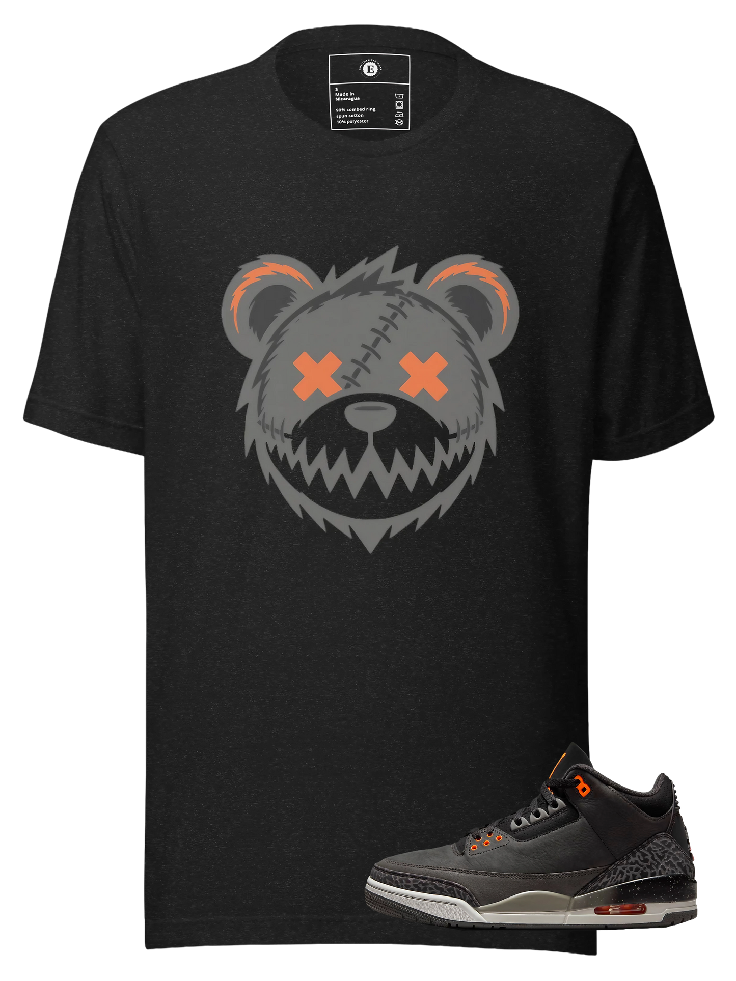 AJ3 Fear Teddy Bear Unisex T-Shirt