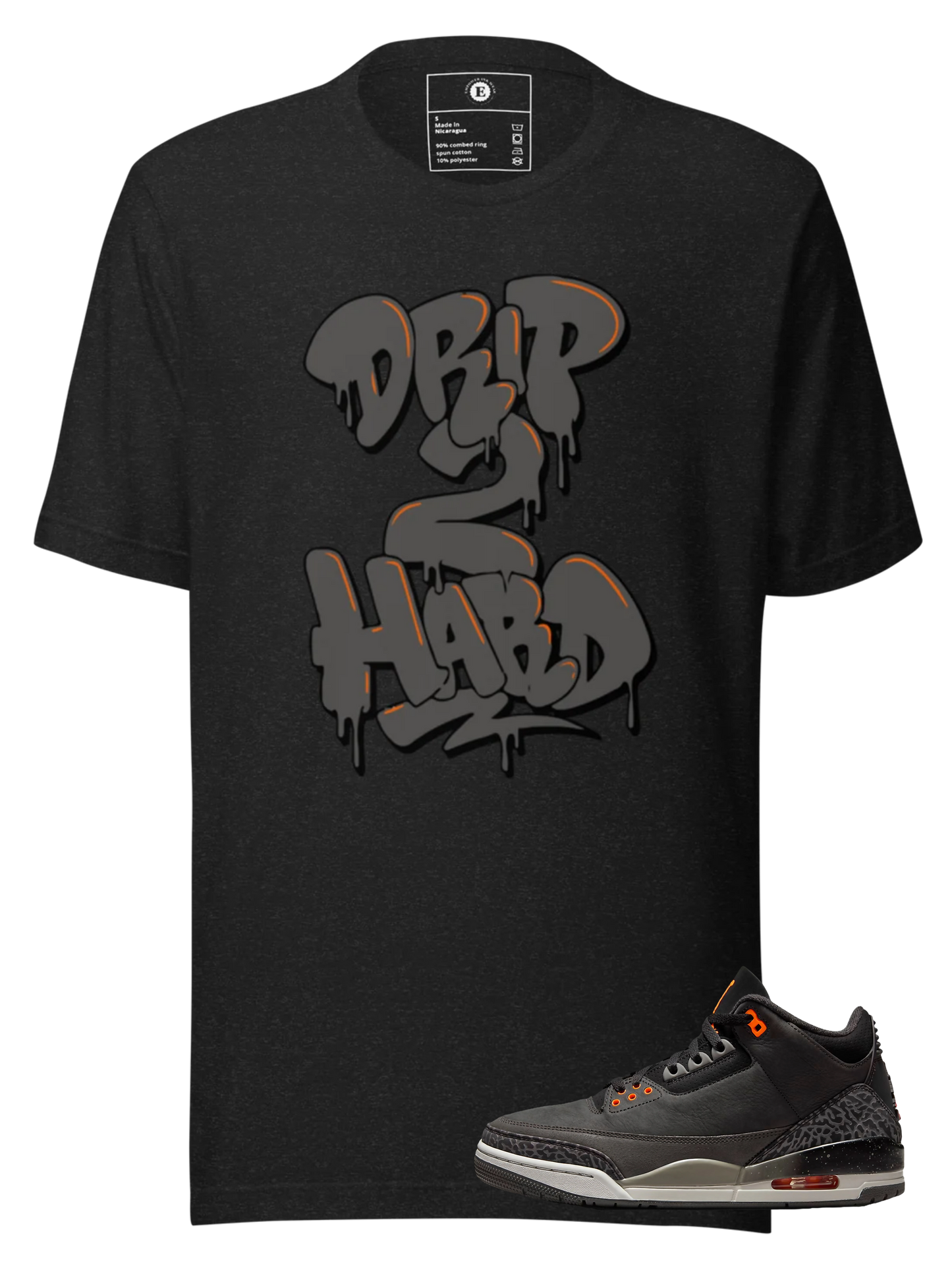 AJ3 Fear Drip Too Hard Unisex T-Shirt