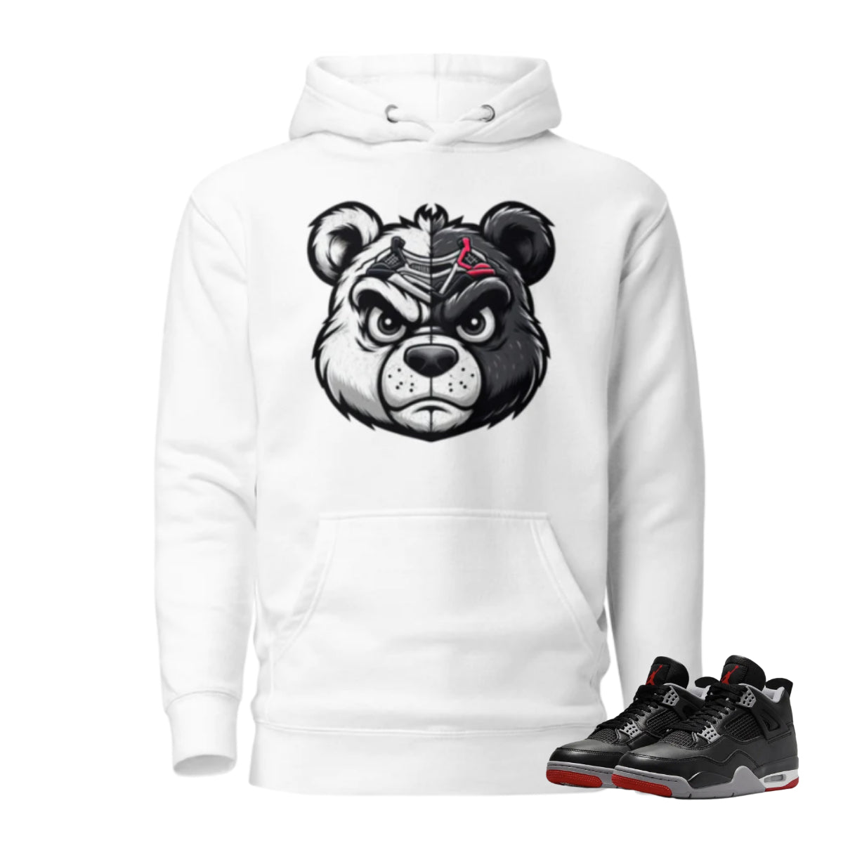 Angry Bear Unisex Hoodie