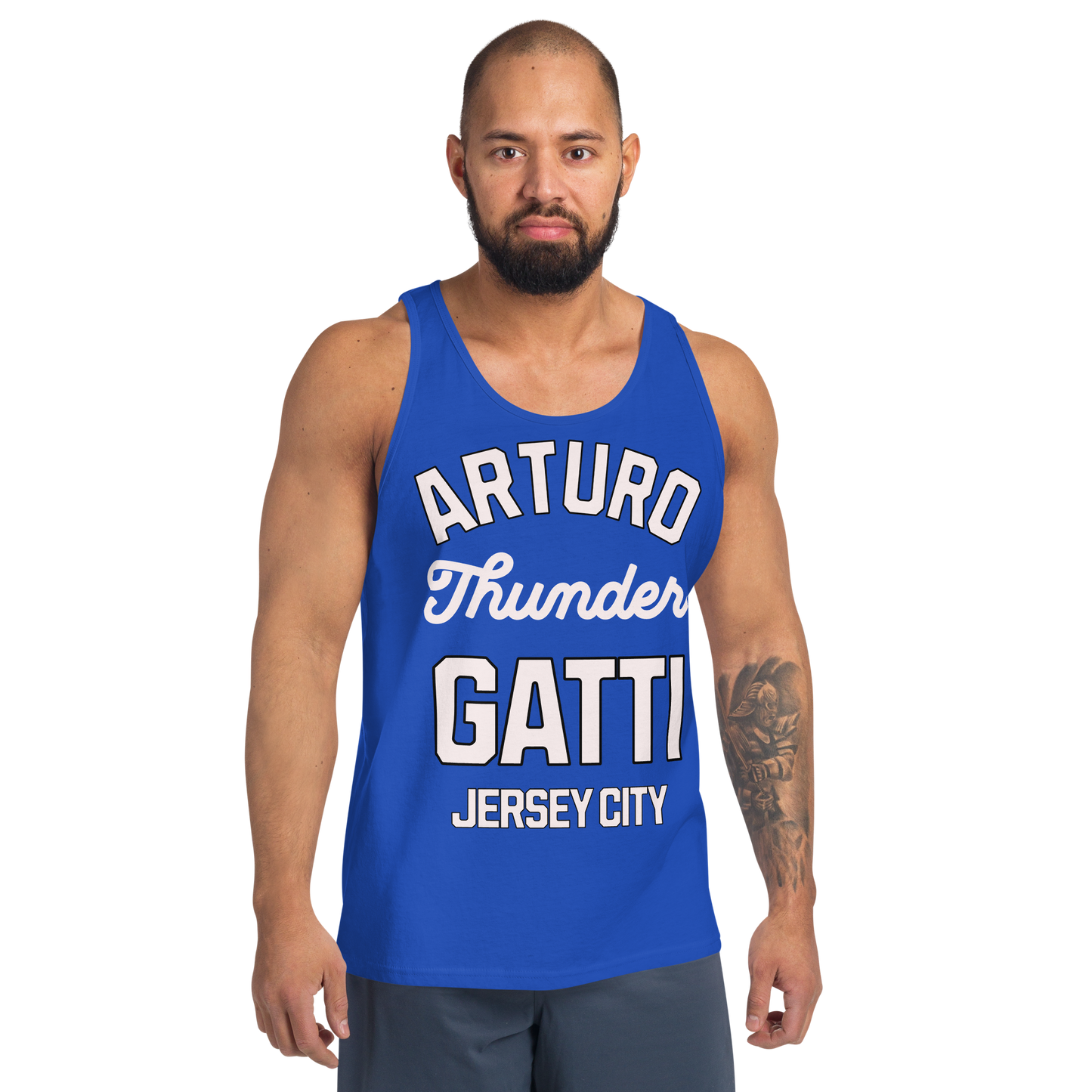 Arturo Thunder Gatti Blue Men's Tank Top