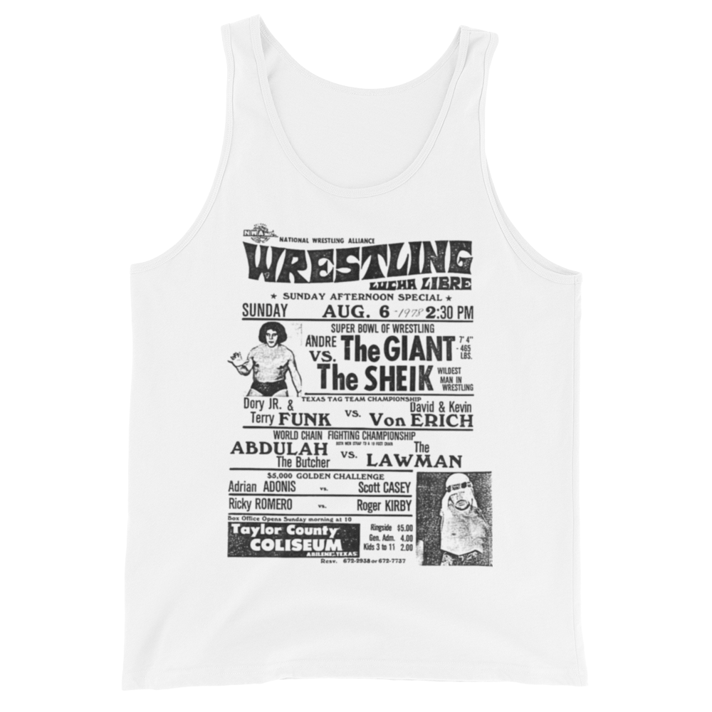 Wrestling Men's Tank Top