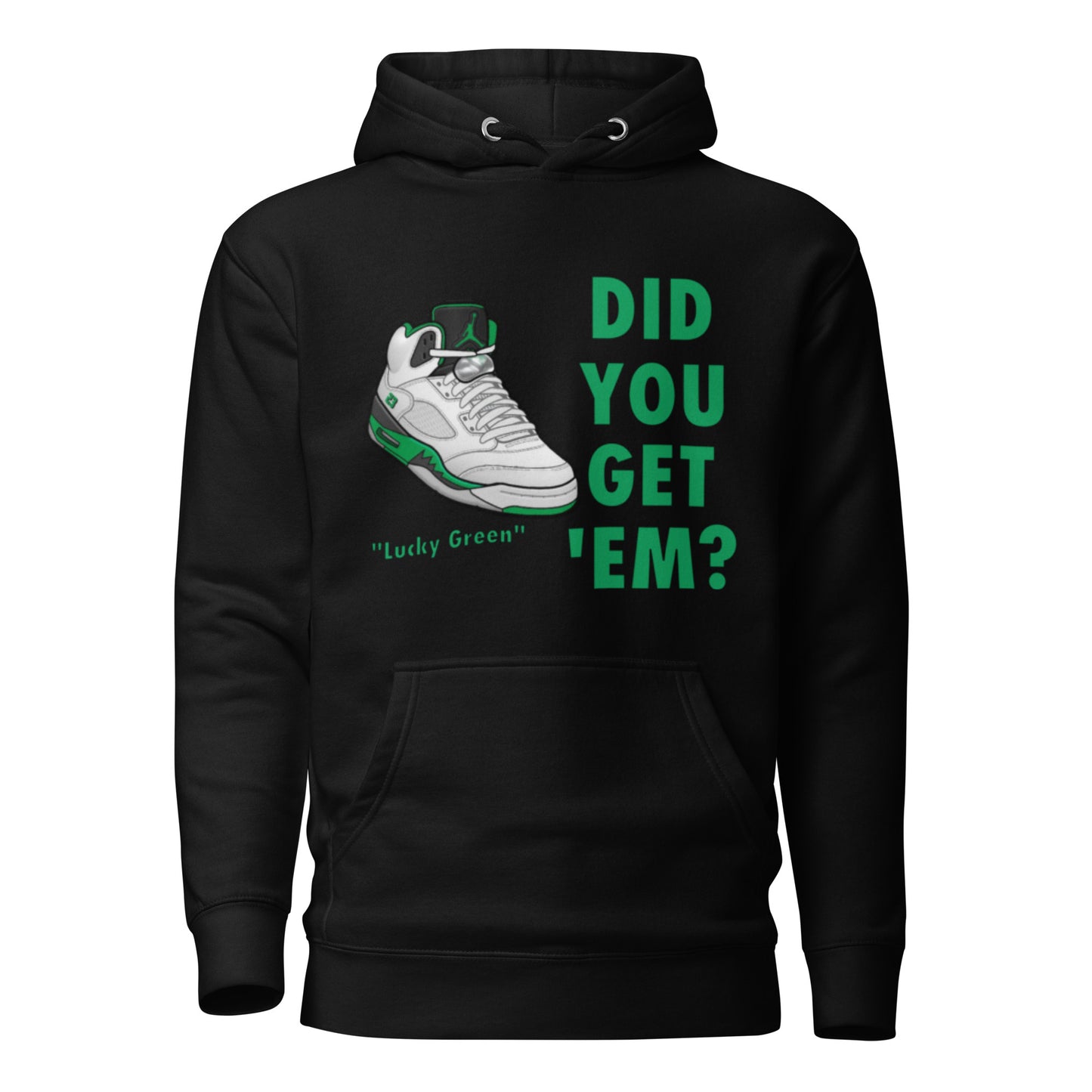 Jordan 5 Lucky Green Hoodie