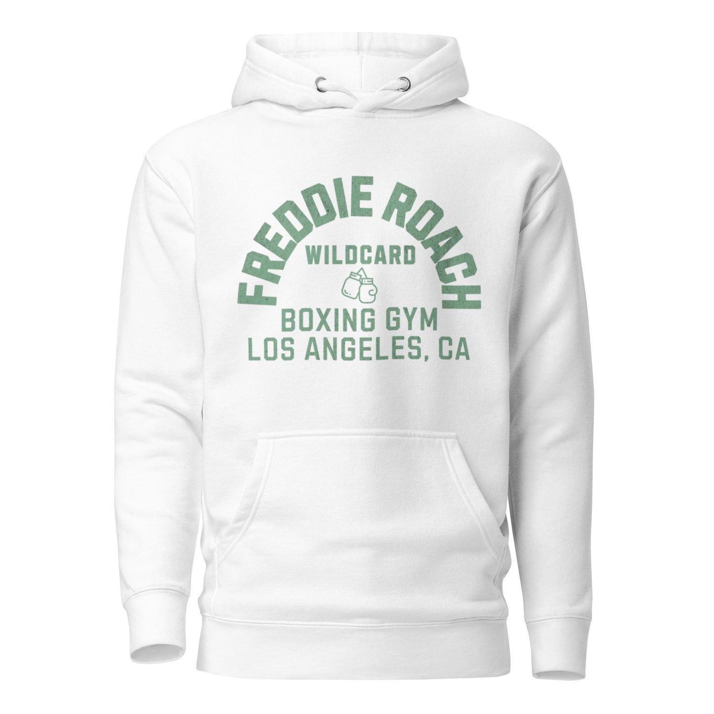 Freddie Roach Wildcard White Unisex Hoodie