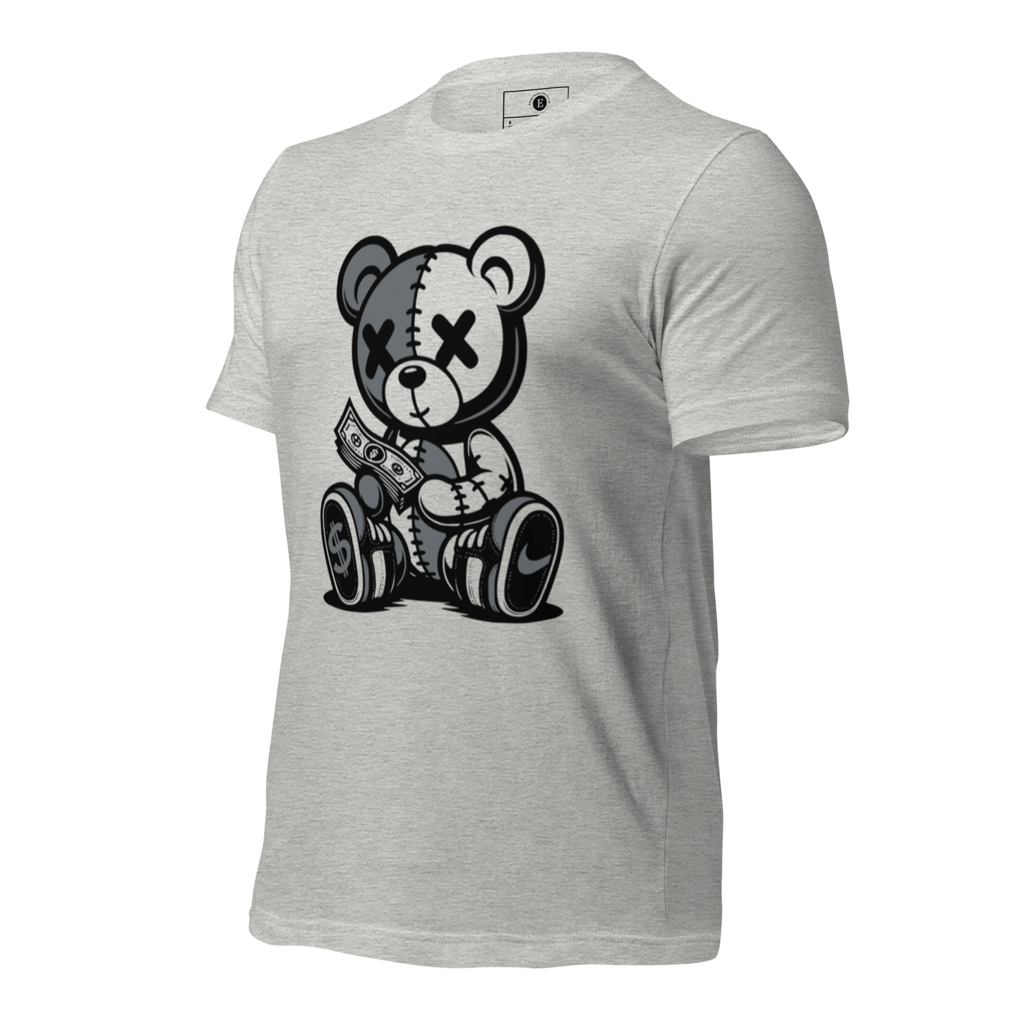 AJ14 Flint Grey Bear Money Unisex T-Shirt