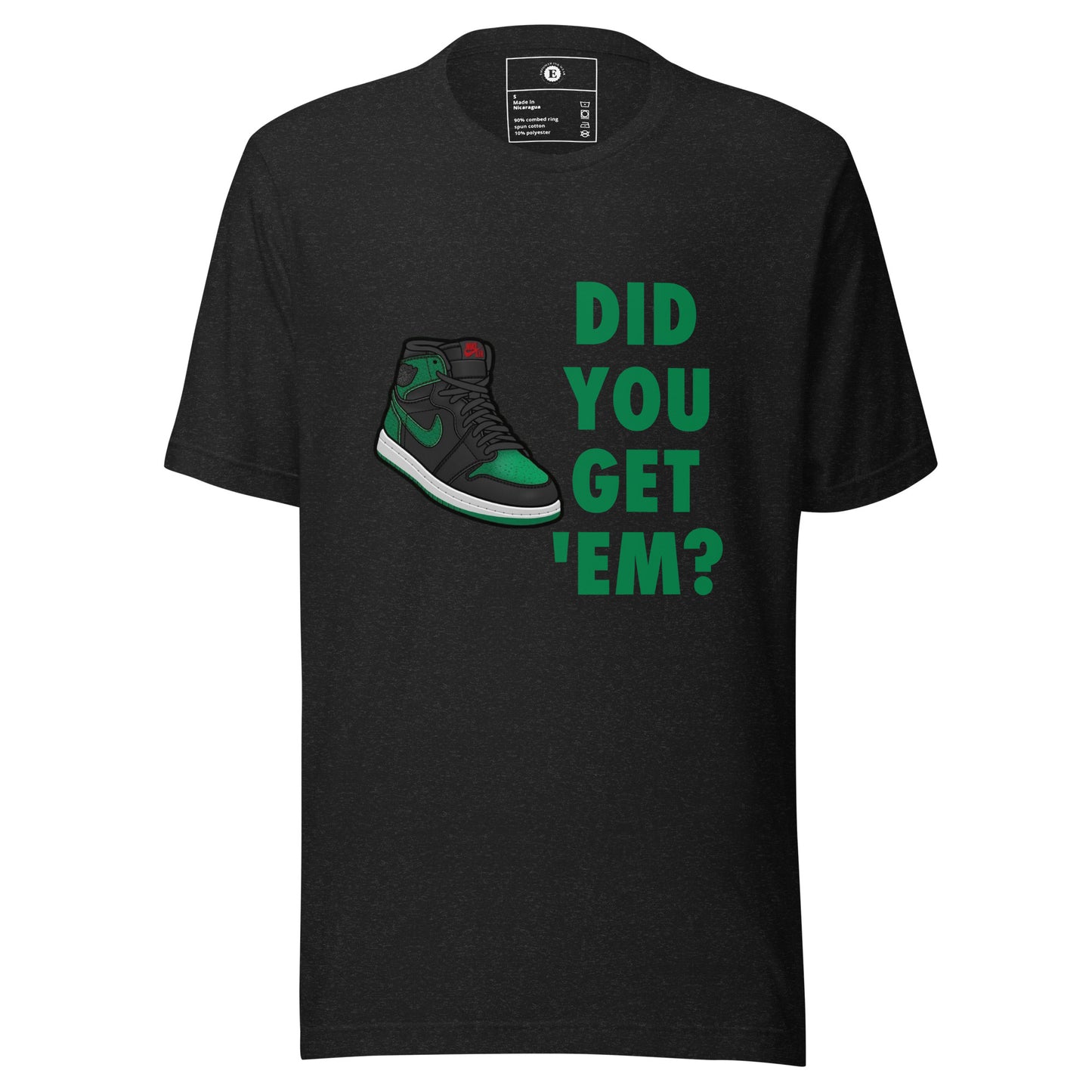 Jordan 1 Green Unisex t-shirt