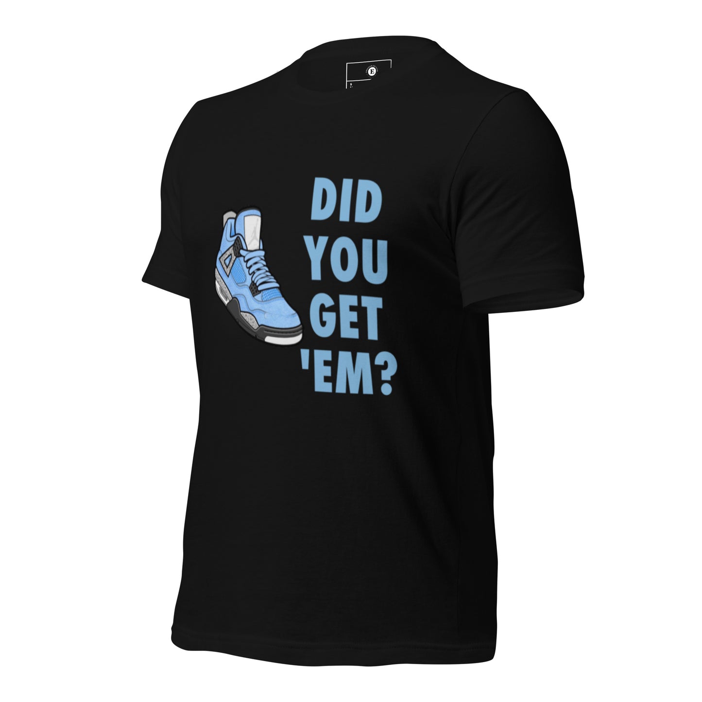 UNC Jordan 4 Unisex t-shirt