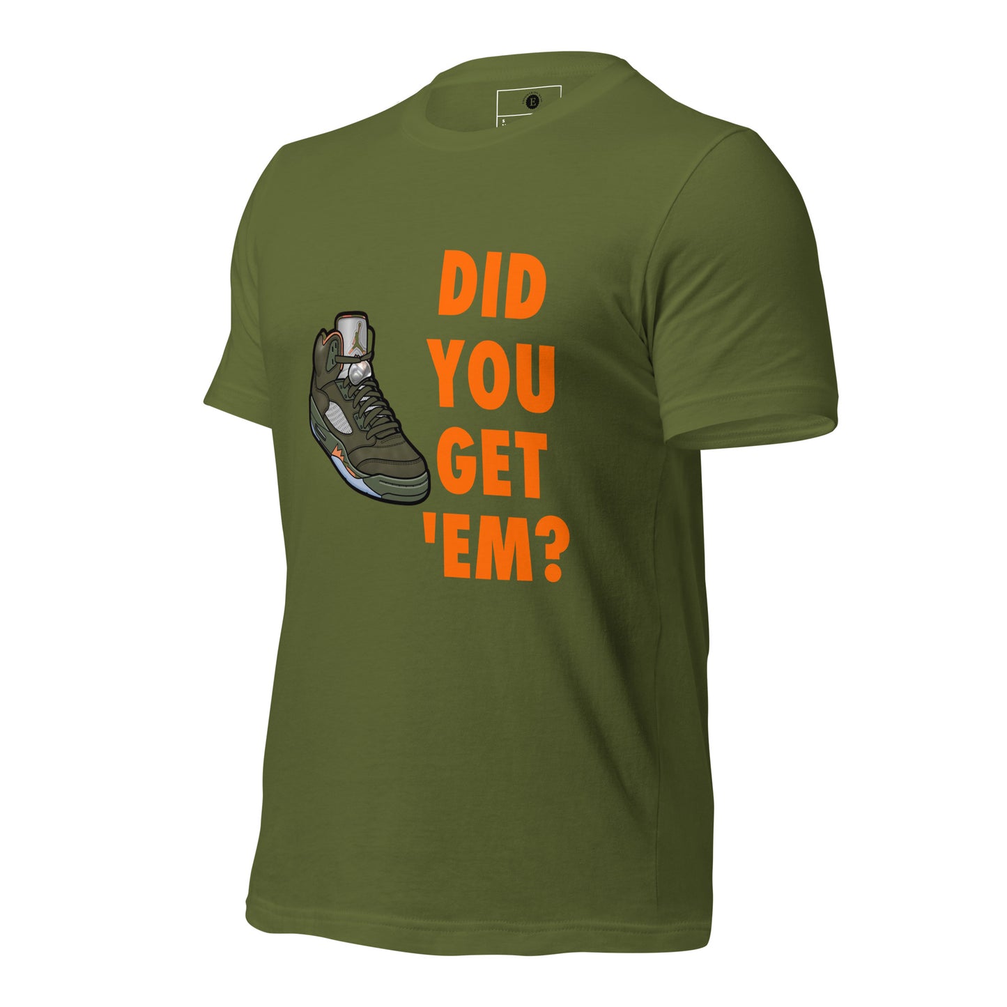 Olive 5 Unisex t-shirt