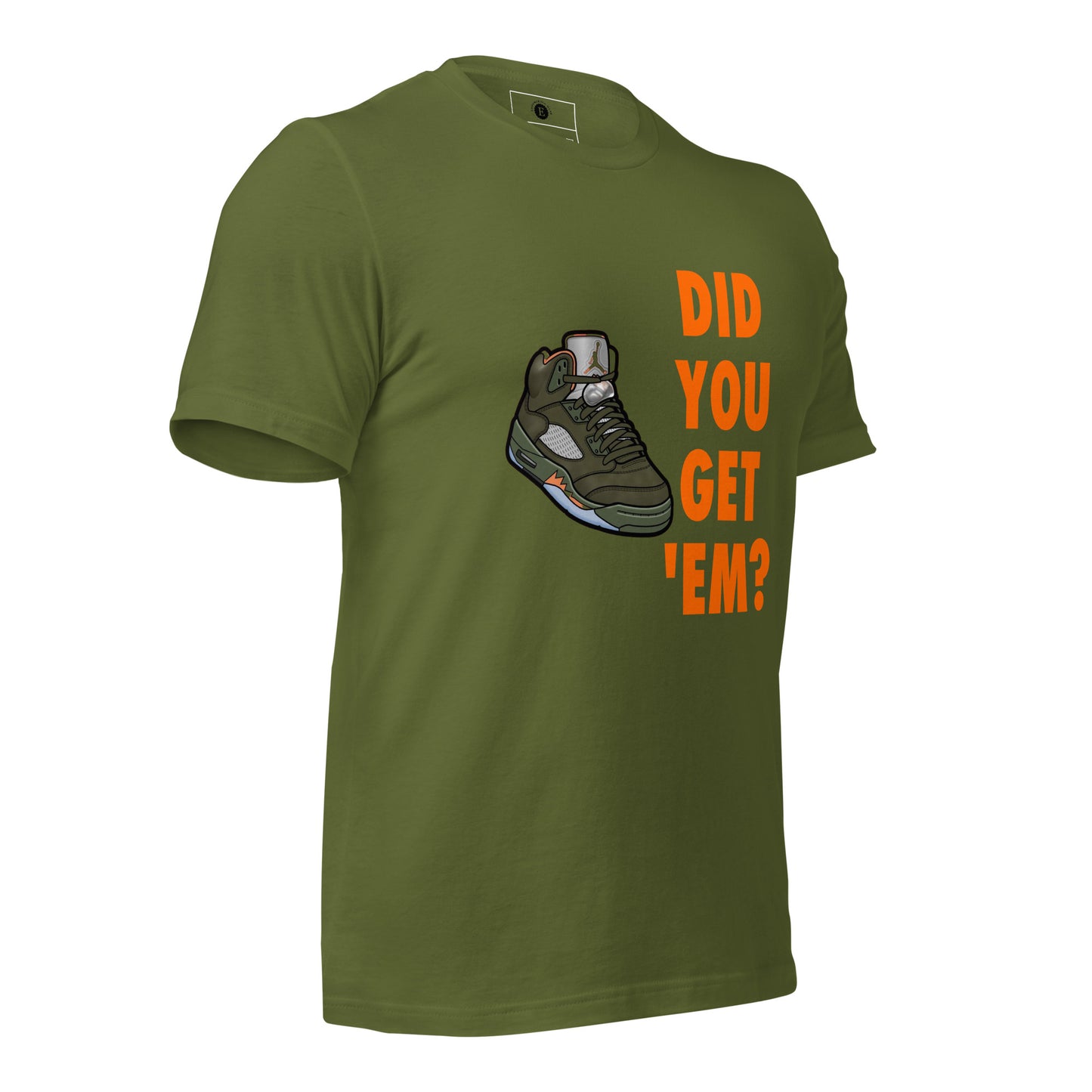 Olive 5 Unisex t-shirt