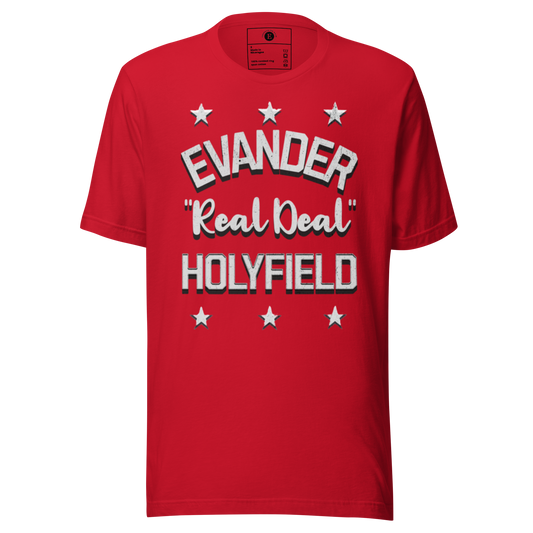 Evander Real Deal Holyfield Unisex T-Shirt