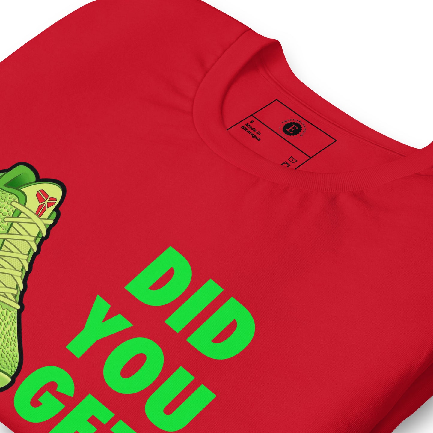 Kobe 6 Grinch Unisex t-shirt