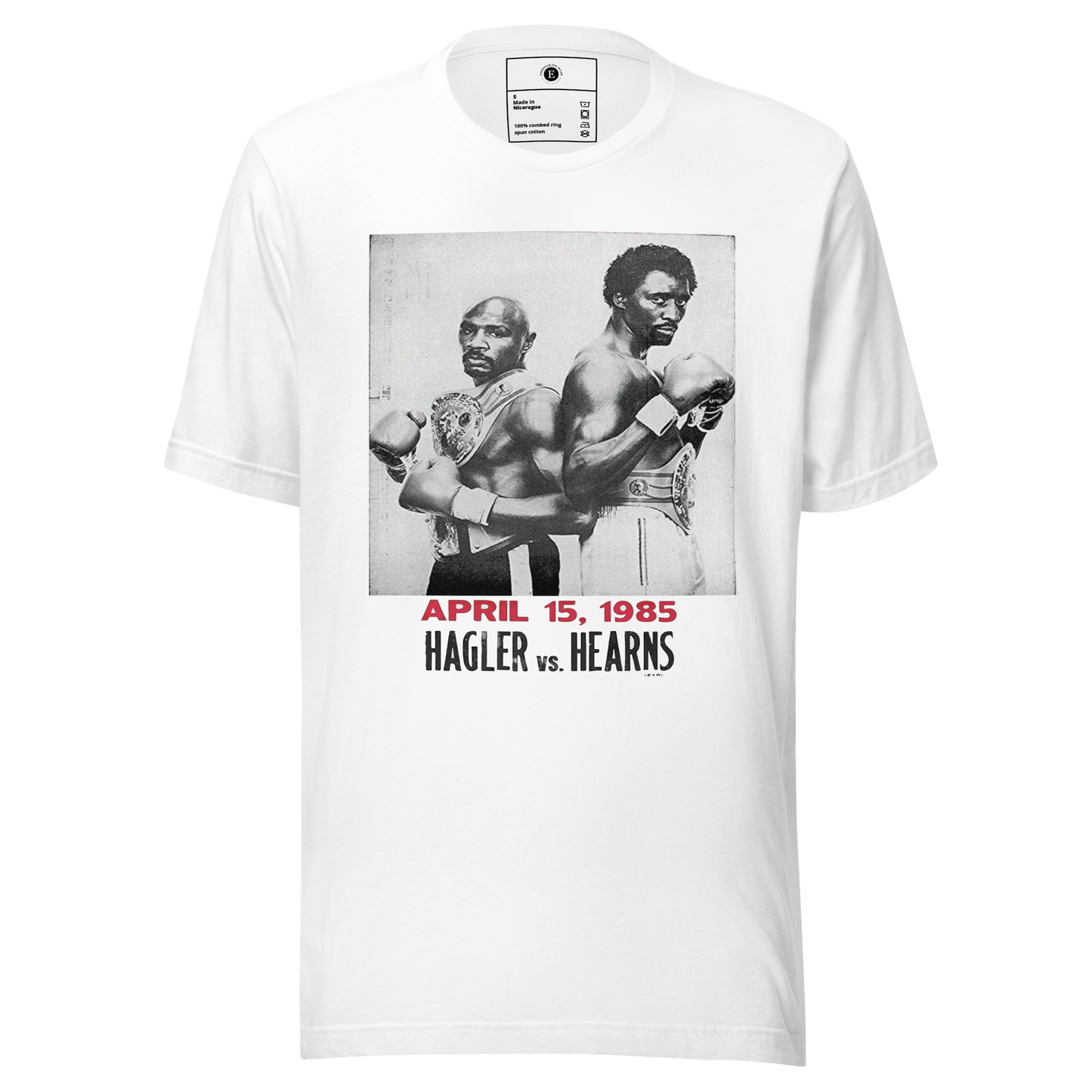 THE FIGHT Hagler vs Hearns Unisex t-shirt