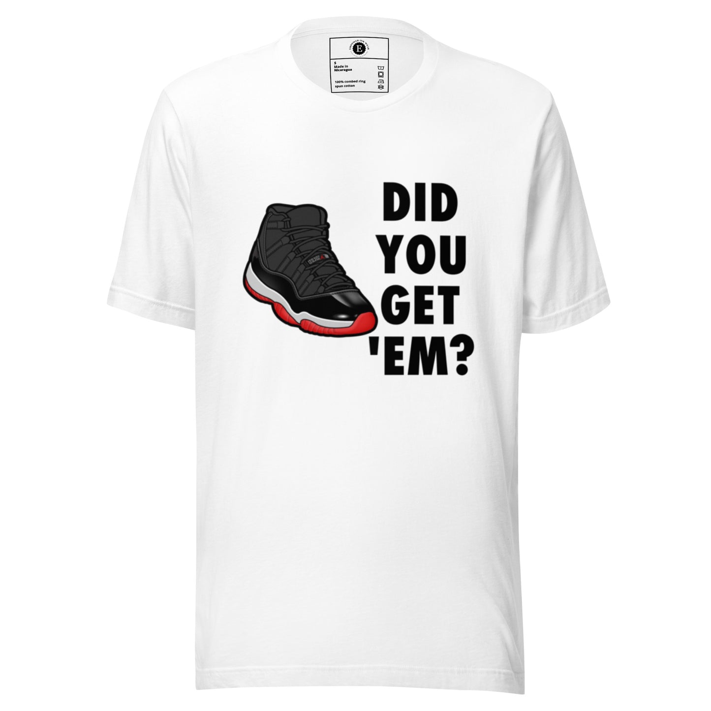 Jordan 11 Playoffs Unisex t-shirt