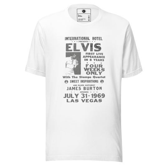 Elvis Concert Unisex t-shirt