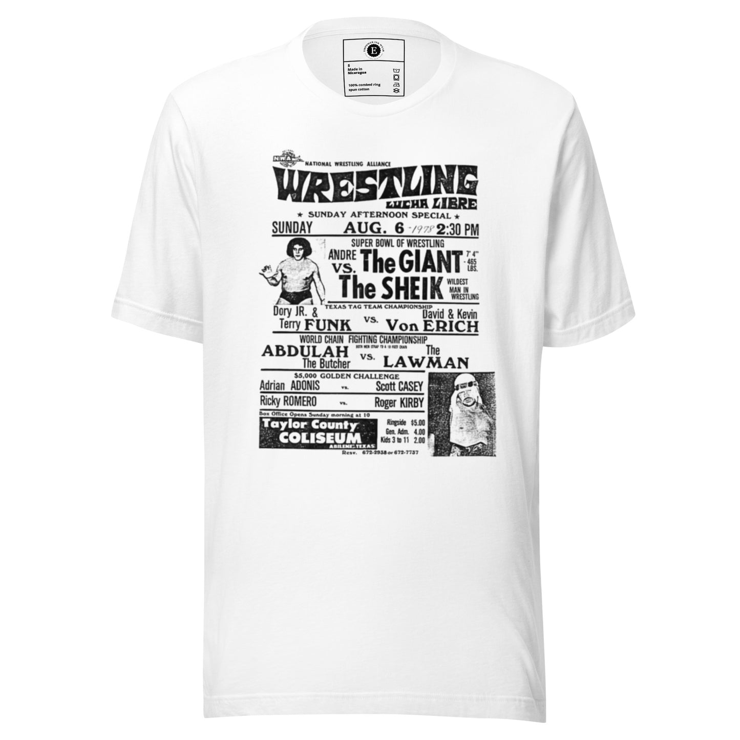 Wrestling Unisex T-Shirt