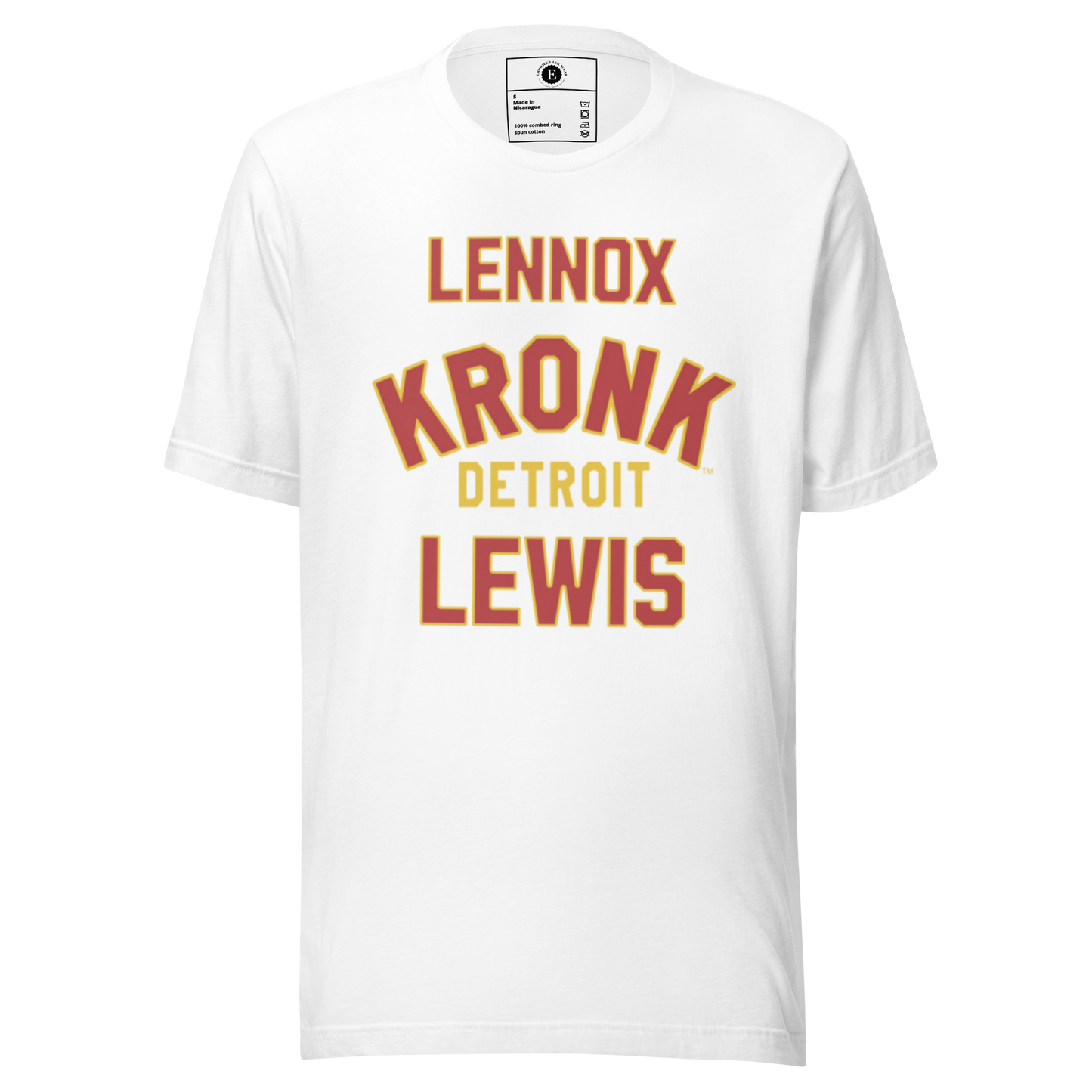 Lennox Lewis Kronk Detroit Unisex T-Shirt