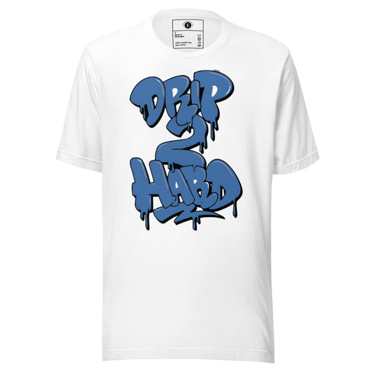 AJ9 Powder Blue Drip Too Hard Unisex T-Shirt