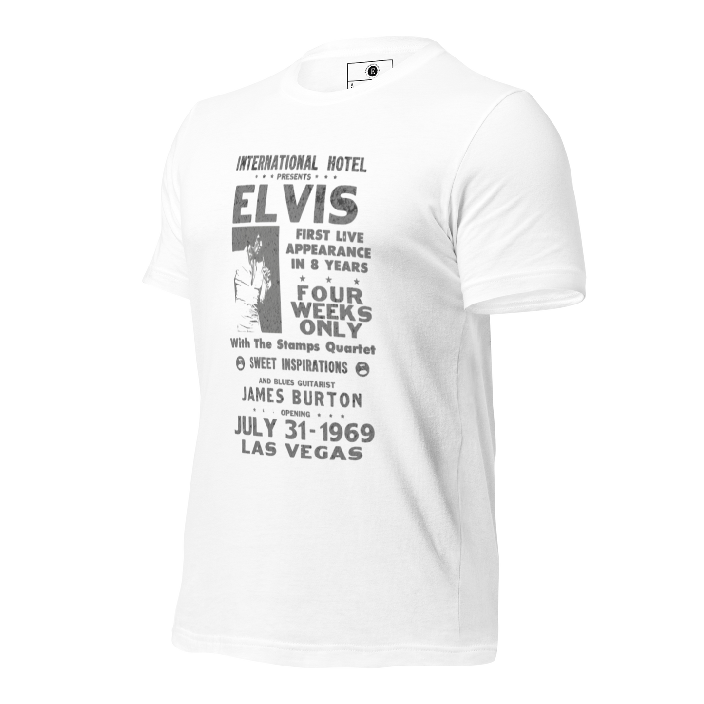 Elvis Concert Unisex t-shirt