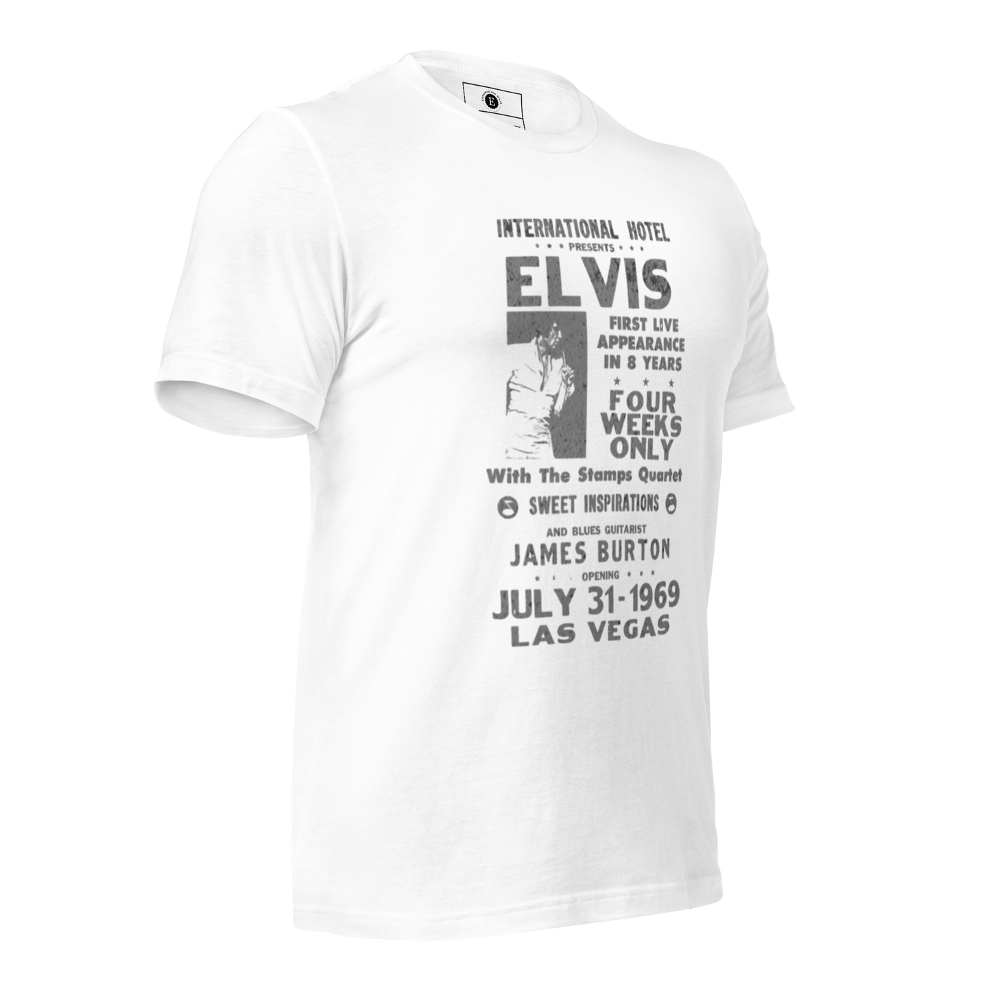 Elvis Concert Unisex t-shirt