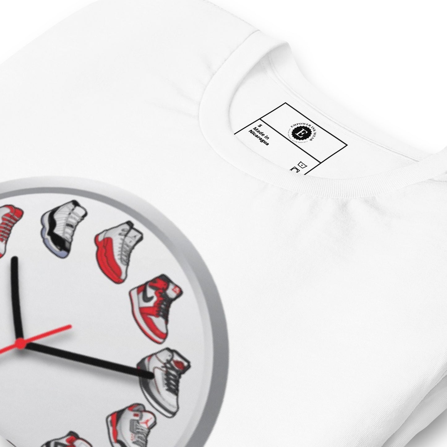 Jordan Clock Unisex t-shirt